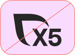 пример неправильного использования логотипа